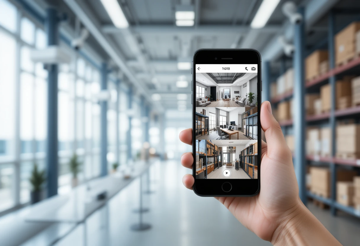 Monitoreo remoto desde el celular con cámaras de seguridad