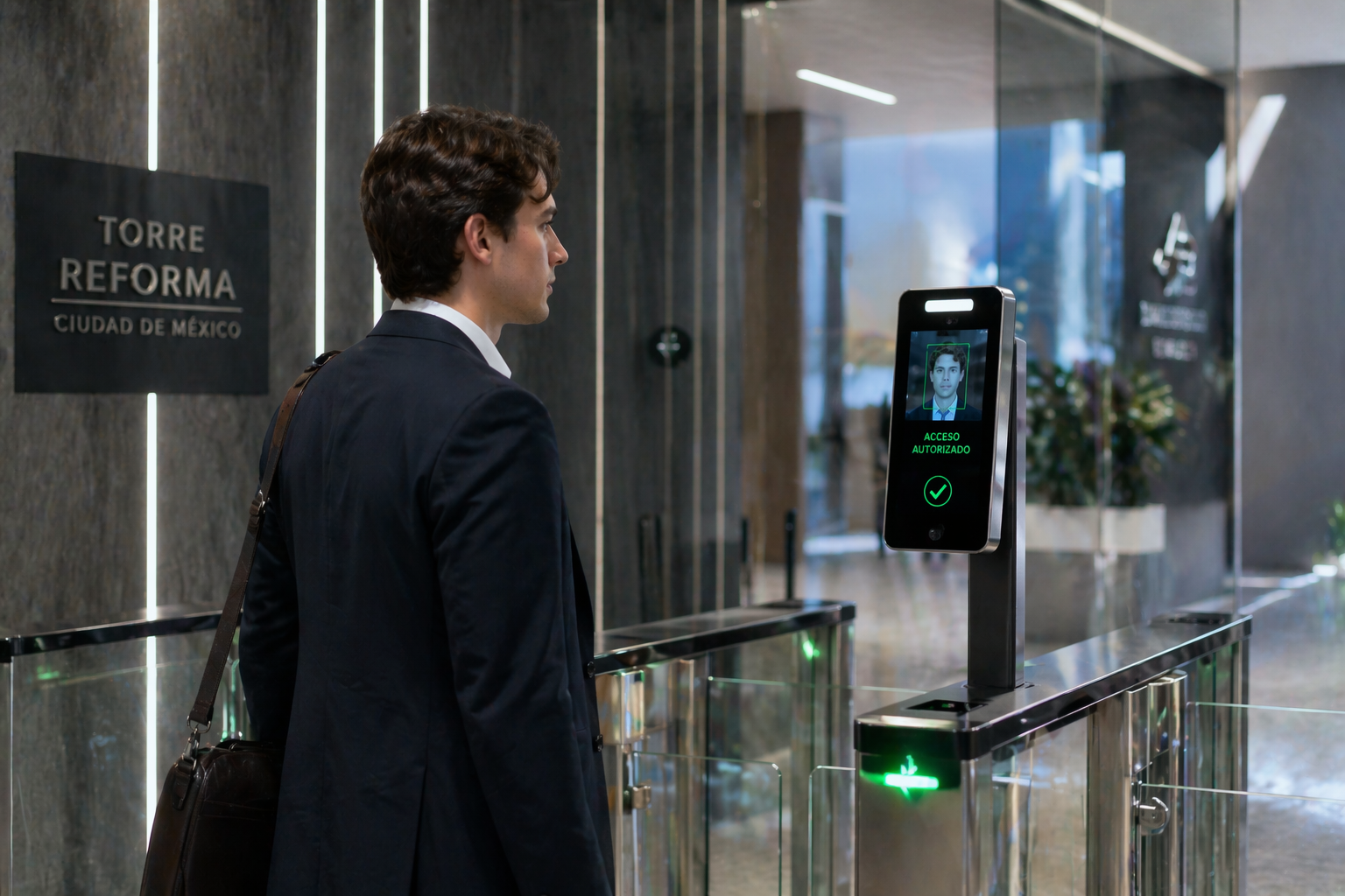 Reconocimiento facial control de acceso Guadalajara